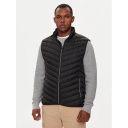 Tom Tailor Mellény 1041310 Fekete Regular Fit