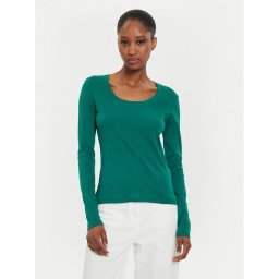 United Colors Of Benetton Blúz 3GA2D1068 Zöld Regular Fit