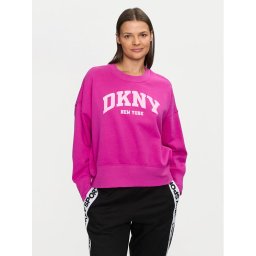 DKNY Sport Pulóver DP4T9944 Rózsaszín Loose Fit