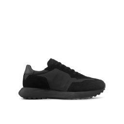 Calvin Klein Sportcipő Low Top Lace Up Mix HM0HM00497 Fekete