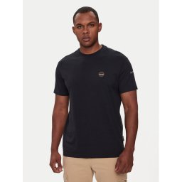 Napapijri Póló S-Badge NP0A4I3N Fekete Regular Fit