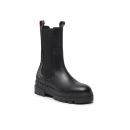 Tommy Hilfiger Bokacsizma Monochromatic Chelsea Boot FW0FW06730 Fekete