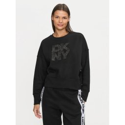 DKNY Sport Pulóver DP4T9968 Fekete Loose Fit