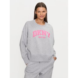 DKNY Sport Pulóver DP4T9944 Szürke Loose Fit