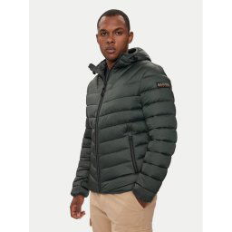 Napapijri Pehelykabát Aerons NP0A4GJO Zöld Regular Fit