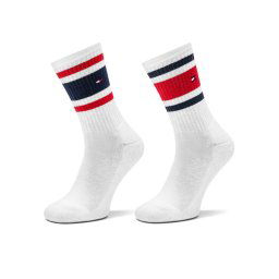 Tommy Hilfiger 2 pár hosszú szárú gyerek zokni 701229942 Fehér