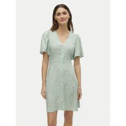 Vero Moda Nyári ruha Josie 10303398 Zöld Regular Fit