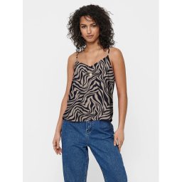 ONLY Felső 15222159 Barna Regular Fit