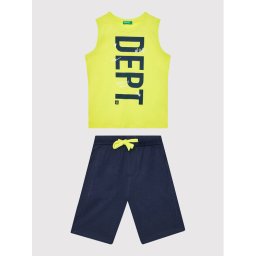 United Colors Of Benetton Felső és rövidnadrág 3096CK001 Színes Regular Fit