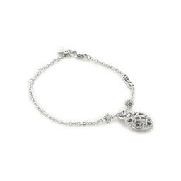 Guess Karkötő Heart Cage JUBB03 100JW Ezüst ródium bevonat