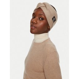 Calvin Klein Hajszalag Mono Logo Patch K60K612660 Bézs