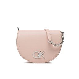 Calvin Klein Táska Re-Lock Saddle Bag Mini K60K609892 Rózsaszín