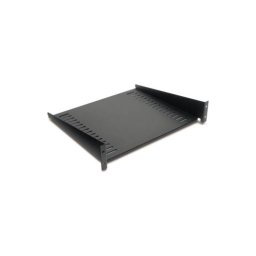 Polc 19" 2U 22.7kg fekete