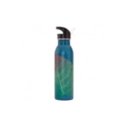 Fémkulacs 700 ml - Leaves Petrol - Bodhi