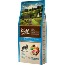 Sam's Field Gluten Free Puppy & Junior Large Beef & Veal (2 x 13 kg) 26kg