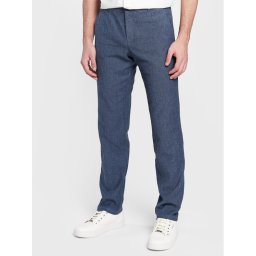 Guess Szövet nadrág Myron M3GB01 WFB10 Sötétkék Regular Fit