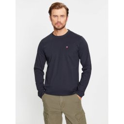 Napapijri Hosszú ujjú Salis NP0A4HN7 Fekete Regular Fit