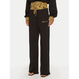 Just Cavalli Melegítő alsó 77PAAE21 Fekete Regular Fit
