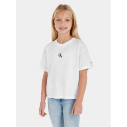 Calvin Klein Jeans Póló IG0IG02136 Fehér Boxy Fit