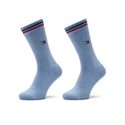 Tommy Hilfiger 2 pár hosszú szárú női zokni 701228176 Kék