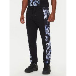 Versace Jeans Couture Melegítő alsó 77GAA3C0 FS161 Fekete Regular Fit