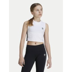 adidas Felső Trefoil JE0514 Fehér Regular Fit