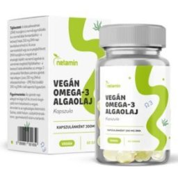 Netamin Vegán Omega-3 Algaolaj kapszula - 60db