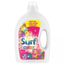 Mosógél, 40 mosáshoz, 2 l, SURF \Tropical\ [2 liter]