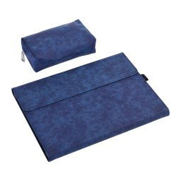 CARA 2 az 1-ben Flip borító + tok a Microsoft Surface Pro X kék tartozékokhoz