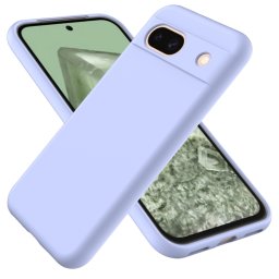 RUBBER Lila védőburkolat a Google Pixel 8a telefonhoz