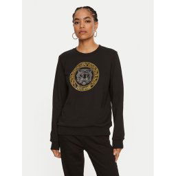 Just Cavalli Pulóver 77PAIE24 Fekete Regular Fit