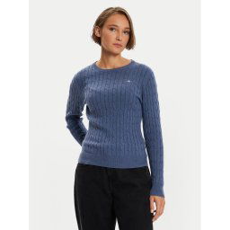 Gant Sweater 4800100 Sötétkék Slim Fit