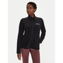 adidas Polár kabát Terrex Multi IX7709 Fekete Regular Fit