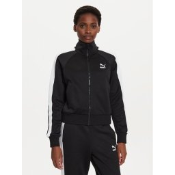 Puma Pulóver Iconic T7 627994 Fekete Regular Fit