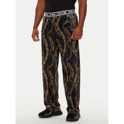 Versace Jeans Couture Melegítő alsó 77GAA323 Fekete Loose Fit
