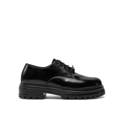Calvin Klein Jeans Oxford cipők Low Cut Lace-Up V4A4-81028-1453 S Fekete