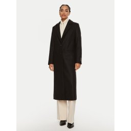 Hugo Gyapjú kabát Mojeni 50526199 Fekete Regular Fit