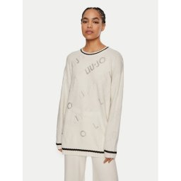 Liu Jo Sweater TF4173 MS55L C3447 Fehér Regular Fit