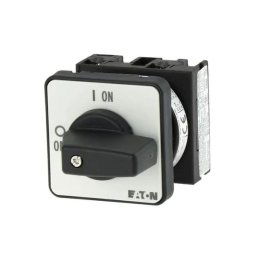 Eaton 088709 T0-1-102/E BE-KI kapcsoló 2p 20A beépíthető előlapi