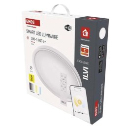 Emos Smart LED lámpatest GoSmart, süllyesztett, kör alakú, 30W, CCT, dimmelhető, Wi-Fi ZM5191 1539087300