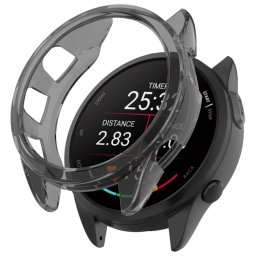 TPU HALF COVER Borító a Garmin Forerunner 165 / 165 Musichoz fekete