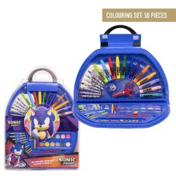 Sonic óriás írószer rajz szett 50 db os