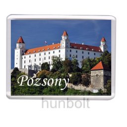 Pozsonyi vár hűtőmágnes (műanyag keretes)