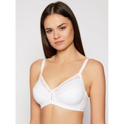 Triumph Bralette melltartó Cotton Beauty 10094814 Fehér