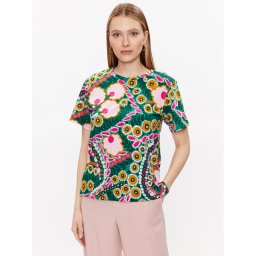 Weekend Max Mara Póló Dula 2359710231 Zöld Regular Fit