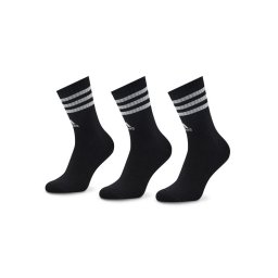 adidas 3 pár uniszex hosszú szárú zokni 3-Stripes IC1321 Fekete