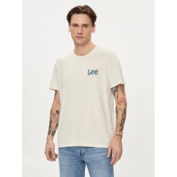 Lee Póló Wobbly 112349079 Ekru Regular Fit