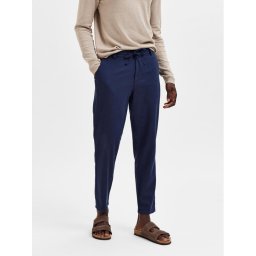 Selected Homme Chinos 16087636 Sötétkék Slim Tapered Fit