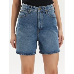 Lee Farmer rövidnadrág Stella 112349020 Kék Wide Leg