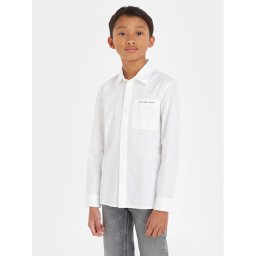 Calvin Klein Jeans Ing Ceremony IB0IB01737 Fehér Regular Fit